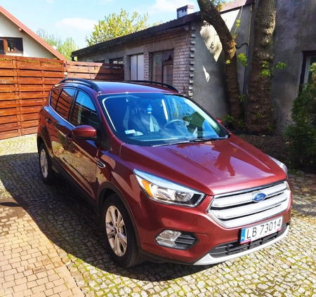 Ford Escape cena 56900 przebieg: 93000, rok produkcji 2018 z Ziębice małe 92